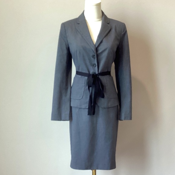 Halogen 3pc Petite Suit - Jacket/Skirt/Trousers - 8P/10P - Picture 1 of 12